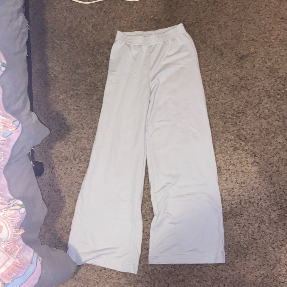H&M high waisted flare sweatpants